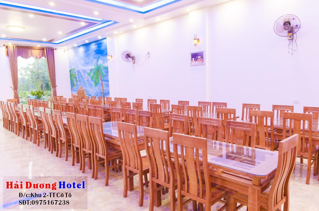 Hai Duong Hotel Co To Dao Co To Exterior foto